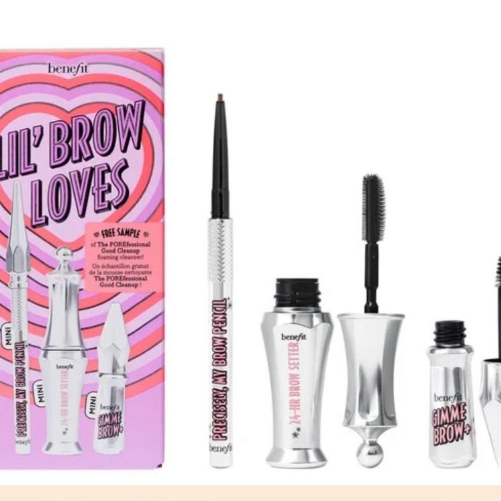 Benefit Lil Brow Loves Mini Brow Set Medium 4.5